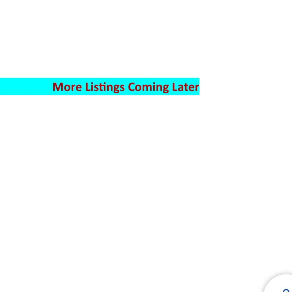 More Listings Coming Today!!